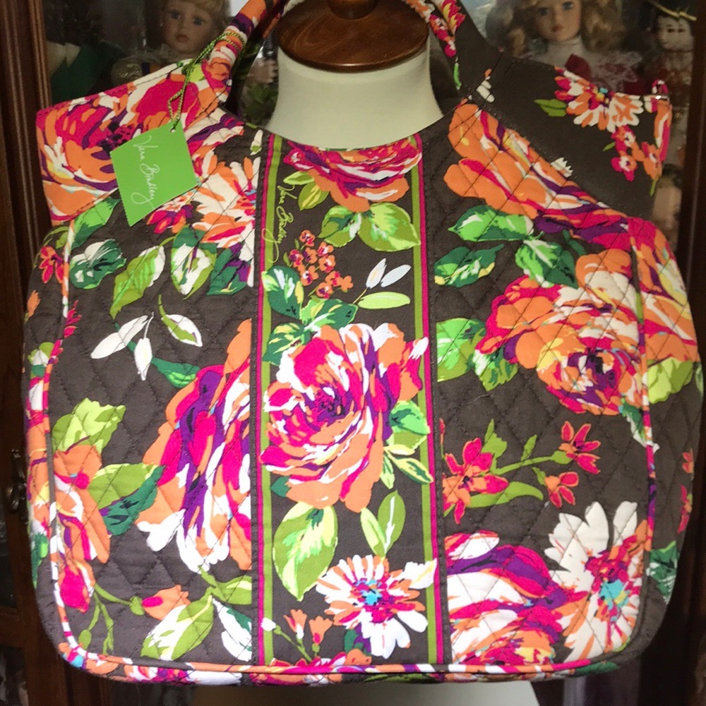 Vera Bradley NWT  2 Way Tote & wallet English Rose